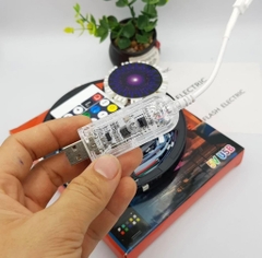 Dây Đèn Pháo Phao 9 Nhánh (Xài App + Remote)