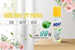 NƯỚC HOA XỊT THƠM PHÒNG, TOLET - HOCA, BOUQUET (