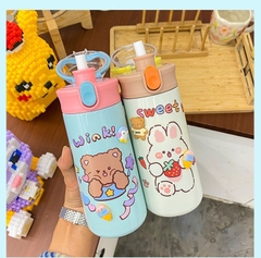 Bình nước inox hình gấu 500ml (7) '