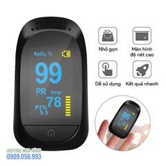 Máy Đo Nồng Độ Oxy Spo2 Kẹp Ngón Tay Fingertip Pulse Oximeter (4)