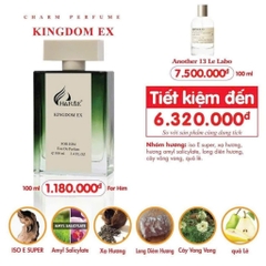 NƯỚC HOA CHARME KINGDOM EX 100ML C.Hãng LẺ CTY 1.180k (30) '