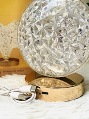 Đèn Pha Lê Trang Trí Decor Hình Ngồi Sao (12)