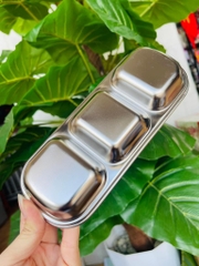 Dĩa Đựng Nước Chấm 3 Ngăn Inox (2)