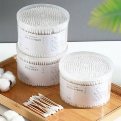 Hộp 500 Bông Tăm Lấy Ráy Tai Loại Hộp Trắng (1)