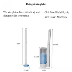 BỘ CỌ TOLET DÙNG 1 LẦN GẮN TƯỜNG 6 VIÊN THAY THẾ (5)