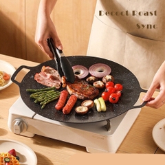 CHẢO NƯỚNG VÂN ĐÁ BBQ SIZE 34cm (5)