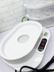 NỒI HẤP ĐIỆN TRONG SUỐT 3 TẦNG 10L NHIỆT TỪ HƠI NƯỚC (20)