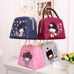 Túi Xách Giữ Nhiệt Đồ Ăn Hình Cô Gái (3)
