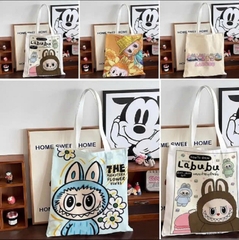 Túi Xách Vải Tote Labubu (3)