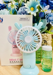 QUẠT CẦM TAY PHUN BONG BÓNG CHO BÉ (4) '
