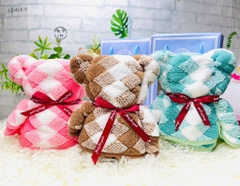 Khăn Gấu Hộp Quà Tặng Khách