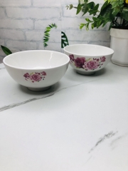 CHÉN SỨ ĂN CƠM HOA VĂN ( 10 TẶNG 2)