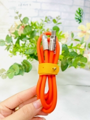 Cáp Sạc Nhanh 120W Cho Iphone chuôi Vào Type C Chống Dứt Siêu Bền (2)