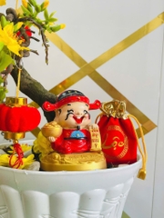 TƯỢNG THẦN TÀI ĐẾ VÀNG PHONG THUỶ CHIÊU TÀI LỘC (5)