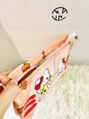 TÚI ĐỰNG MỸ PHẨM, MAKEUP KITTY CAM (3)