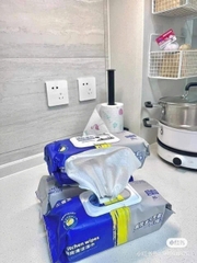 BỊCH KHĂN LAU BẾP ĐA NĂNG KITCHEN 80 TỜ LỚN (2)