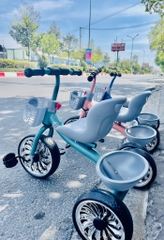 XE ĐẠP 3 BÁNH CHO BÉ CÓ DỎ TRƯỚC SAU (20)