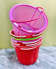 SỌT ĐỰNG ĐỒ TRÒN CÓ QUAI THÁI SIZE (VỪA), HÀNG CTY (3) ‘