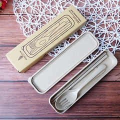 Bộ Muỗng Đũa Lúa Mạch Loại 1 An Toàn Cho Bé (2)