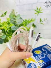 CÁP SẠC NHANH 65W 2 ĐẦU REMAX C003 (TYPE C RA 2 ĐẦU 1 LIGHTNING+ 1 TYPE C 1.2M CHÍNH HÃNG (10)
