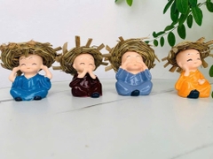 Bộ 4 Chú Tiểu Đội Nón Rơm Tứ Không (3)