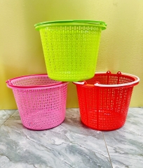 SỌT ĐỰNG ĐỒ TRÒN CÓ QUAI THÁI SIZE (VỪA), HÀNG CTY (3) ‘
