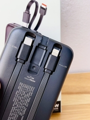 PIN SẠC DỰ PHÒNG HOCO J132 10.000MAH SẠC NHANH 22.5W CÓ MÀN HÌNH LCD KÈM 2 CÁP LIỀN DÂY CHÍNH HÃNG (20)