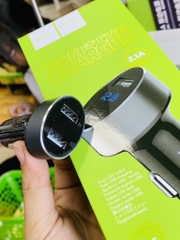 Tẩu Sạc Nhanh Xe Hơi z26 2 Cổng Sạc Có Led Hiện Thị Dòng (7)