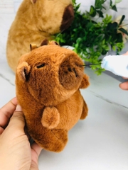 MÓC KHOÁ CAPYBARA XỊN CÓ DÂY RÚT KUTE (3)