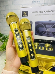 LOA KARAOKE BLUETOOTH YS-206 TẶNG KÈM 2 MICRO KHÔNG DÂY CHÍNH HÃNG CỰC HAY (80)