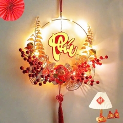 LIỂN TREO TRANG TRÍ DECOR CHỮ TẾT PHÚC LỘC THỌ CÓ LED (10)