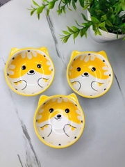 CHÉN BÁT SỨ ĐỰNG NƯỚC CHẤM GIA VỊ HÌNH CÚN (2)