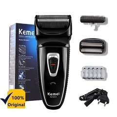 Máy Cạo Râu Kemei 2 Lưỡi Mã 8013 Chính Hãng (14)