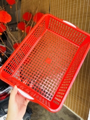 RỔ NHỰA HÌNH CHỮ NHẬT 38x26cm (1)