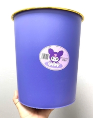THÙNG RÁC HOẠT HÌNH GẤU DÂU VIỀN VÀNG KUTE (2)