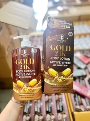 SỮA DƯỠNG THỂ TRẮNG DA BODY GOLD 24K THAILAND (15) '