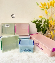 BỘ 3 HỘP NHỰA CHỮ NHẬT TLT NẮP GÀI ĐỰNG THỰC PHẨM (3)