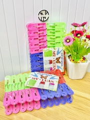 SET 20 CÂY KẸP PHƠI QUẦN ÁO MẪU BƯỚM TRƠN (1)