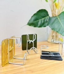Móc dán tường treo thau sang trọng trong suốt (1)