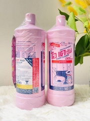 KM Tẩy Thái Okay Hồng 960ml Tặng Kèm Bịch Lau Sàn Nhập Khẩu Chính Hãng - Thùng 26,5k ( thùng12chai) (2)