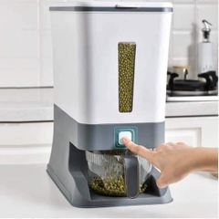 Thùng đựng gạo thông minh kèm cốc loại 10kg Hokori (14)