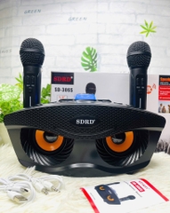 Loa Karaoke SD306 Bản S Mắt Cú Tặng Kèm 2 Mic Ko Dây Cực Hay (60)