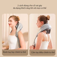 MÁY MASSA NẮN BÓP CỔ VAI GÁY 6D Mã 818 (20)