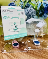 GIÁ ĐỠ ĐIỆN THOẠI CHÂN MÈO TRONG SUỐT XOAY ĐƯỢC (5)