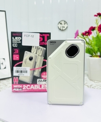 PIN SẠC DỰ PHÒNG 22.5W FCP12 REAMX CHÍNH HÃNG 10.000mah CÁP LIỀN PIN