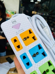 Ổ Cắm Điện Chính Hãng CYX 208 Dây Đồng Nguyên Chất 3 Cổng Sạc Usb 6 Lỗ Cắm