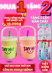 BÌNH NƯỚC, BÌNH ĐÁ GIỮ NHIỆT SAY HI 1LÍT