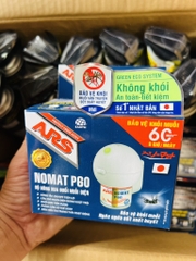 Bộ xông đuổi muỗi ARS Nomat P60 từ Nhật Bản Chính Hãng Sử Dụng 60 Ngày