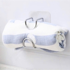 MÓC THÉP TREO CHẬU DÁN TƯỜNG (Treo sau 10 tiếng dán) (0.5)