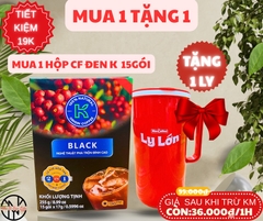 HỘP 15 GÓI CAFE K LOẠI ĐEN CHÍNH HÃNG